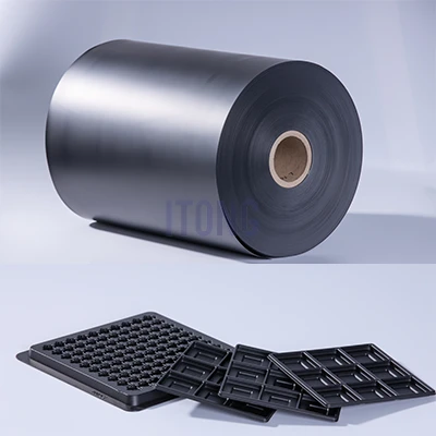 Black ABS Frith-Bileog ABS statach-11 Comhchodach Trí Chiseal